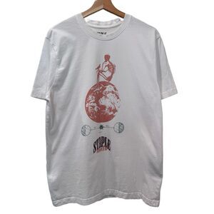 Staple World Skeleton Graphic Tee Short Sleeve Lightweight Men's T-shirt Size M